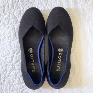 Rothy’s Black Flats - 9.5 Size